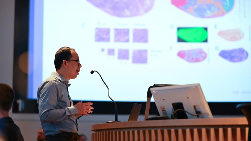 Inaugural UConn-JAX symposium showcases the power of AI to transform medicine and biomedical research - News Releases - Page Tile