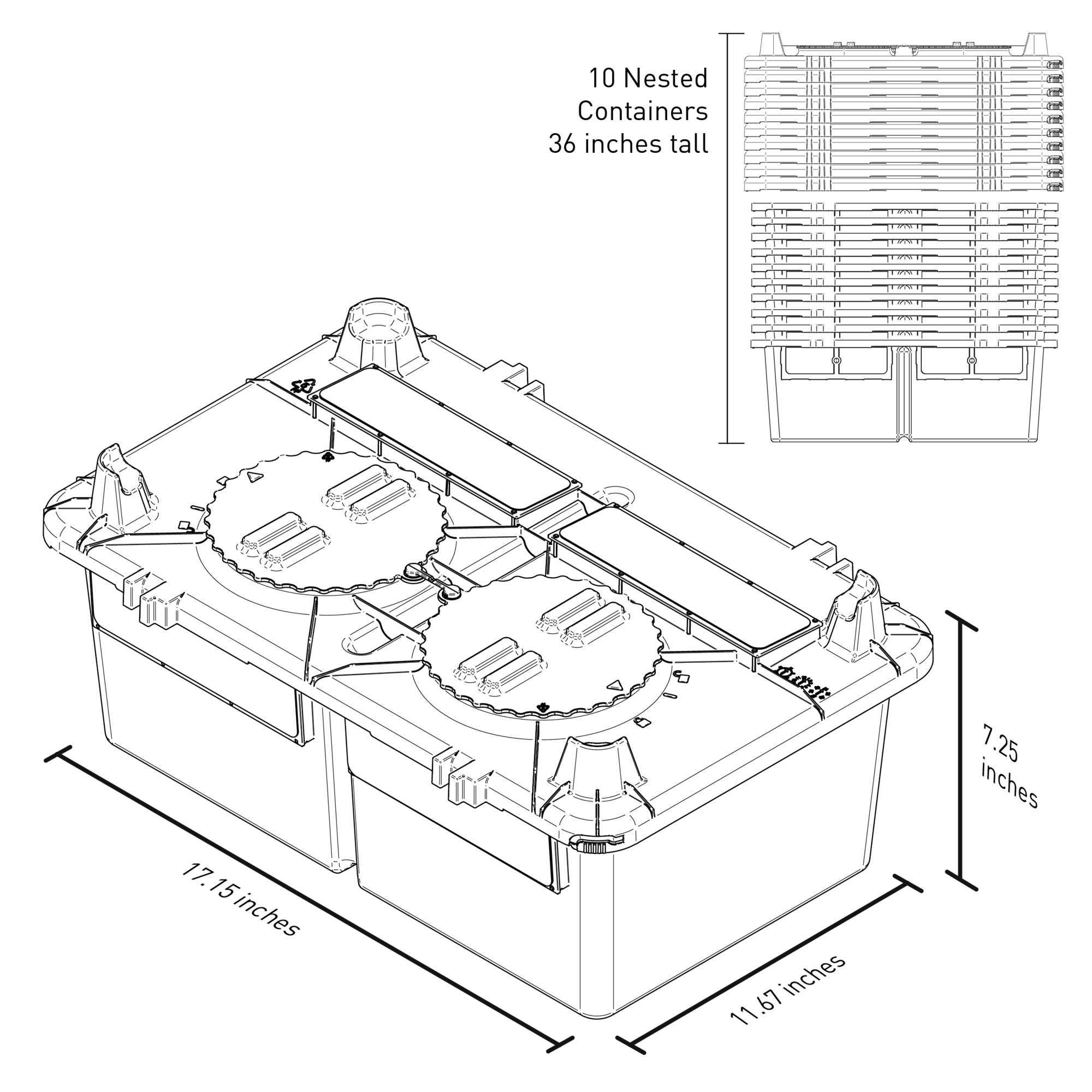 JAX® Mice Shipping Container Specifications
