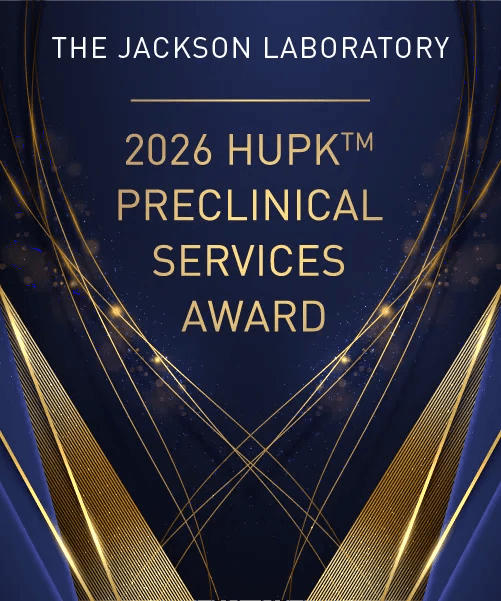 The Jackson Laboratory - 2026 HuPK™ Preclinical Services Award
