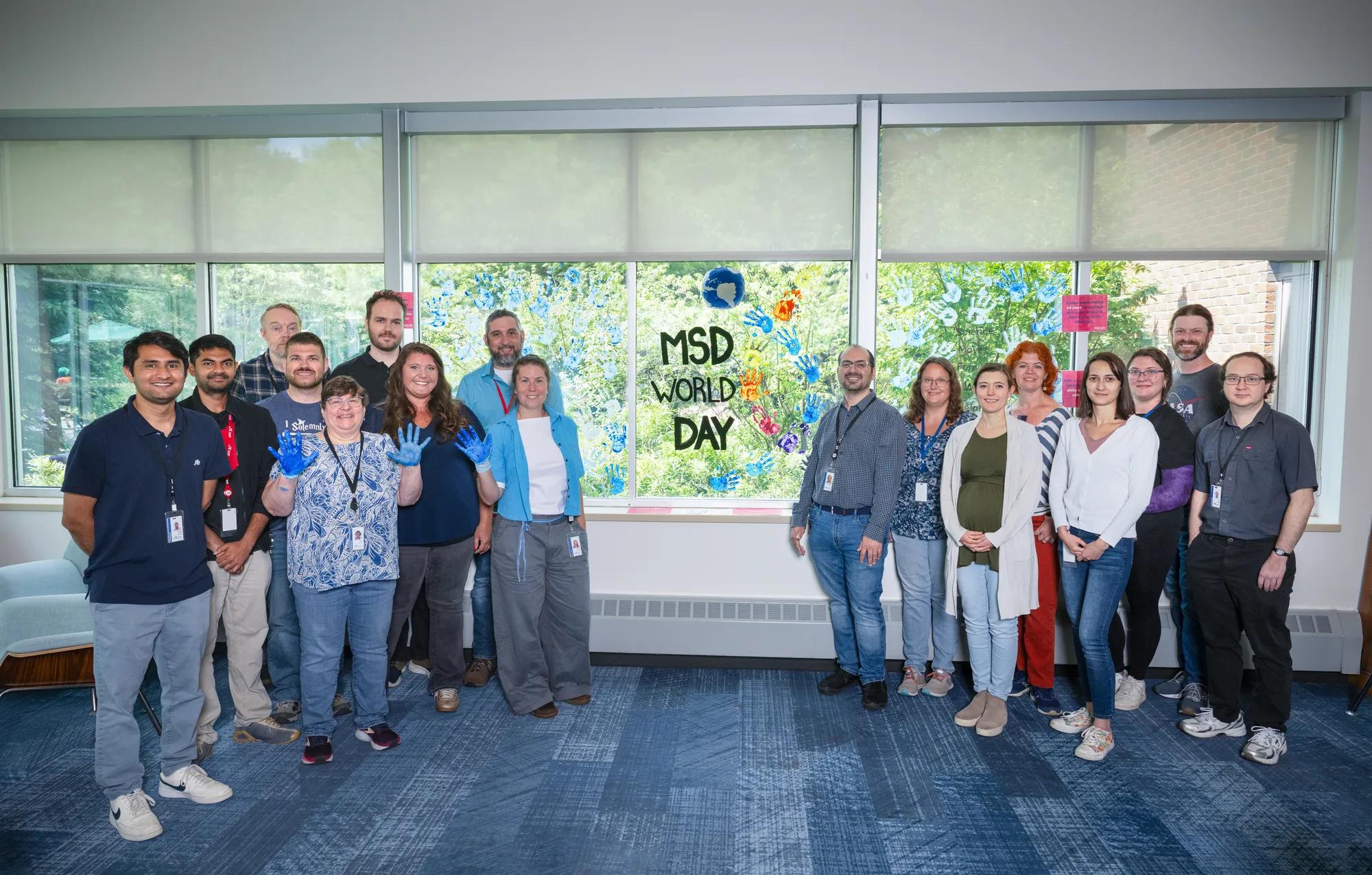 Max Presa and team celebrate MSD World Day 2025.