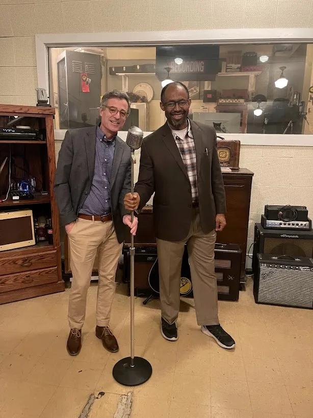 (l to r) Charlie Wray and Chikezie O. Madu