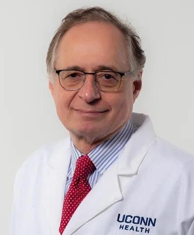 George Kuchel, MD, is the director of the UConn Center on Aging and the UConn Pepper Center at UConn Health. August 31, 2021 (Tina Encarnacion/UConn Health Photo)