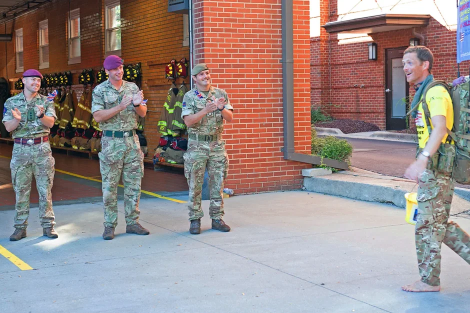 Inspired by his daughter, Hasti, British Army Major to walk 1,200 miles barefoot for rare disease