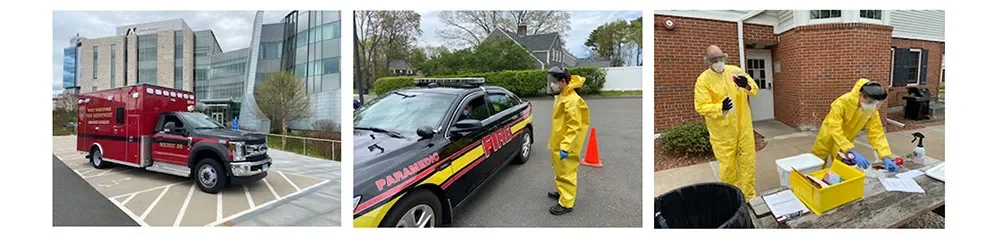 New collaboration designed to improve COVID-19 testing for first responders