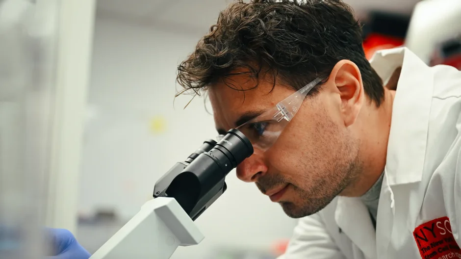 Filippo Cipriani, Ph.D., leads the Type 2 diabetes research team at JAX-NYSCF, with a focus on using stem cells to develop robust models of diabetes on a large scale, to capture how the disease affects diverse patient populations.